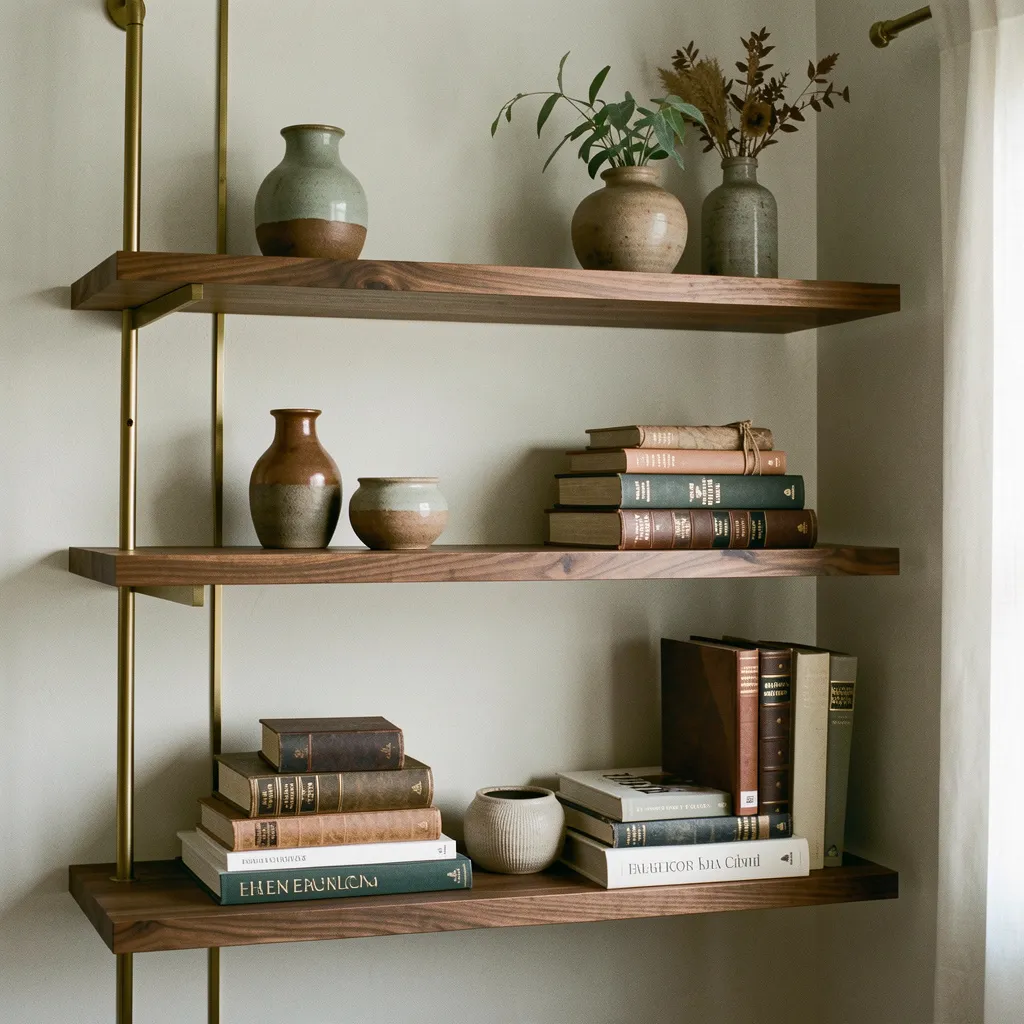 Strukturell hylleorganisering med modulært design