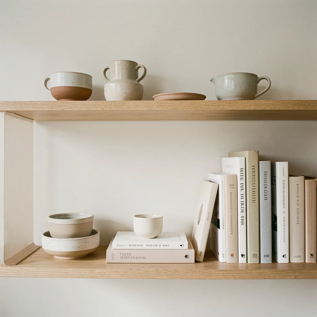 Kuratert objektbibliotek for hylle-styling